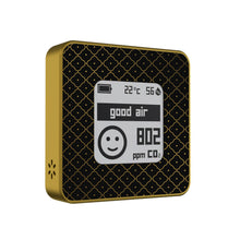 Load image into Gallery viewer, AirValent Air Quality Meter - Golden enclosure
