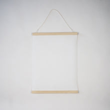Load image into Gallery viewer, Hanging canvas wooden brackets