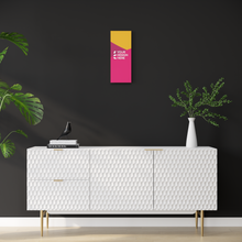 Load image into Gallery viewer, Portrait stretched canvas 20x50cm