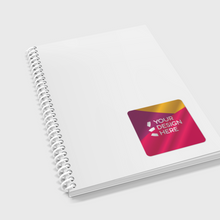 Load image into Gallery viewer, Glossy white vinyl die cut sticker