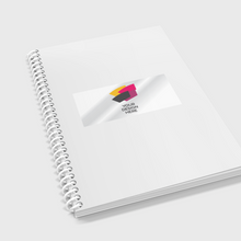 Load image into Gallery viewer, Glossy white vinyl die cut sticker