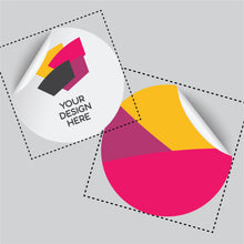 Load image into Gallery viewer, Round die cut sticker