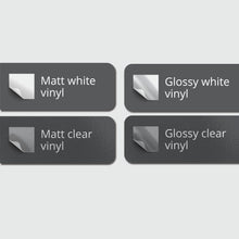 Load image into Gallery viewer, Rounded corners square die cut sticker