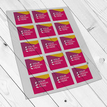 Load image into Gallery viewer, Matt clear vinyl kiss cut sticker sheet