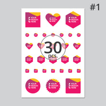 Load image into Gallery viewer, Mixed sticker sheet #1