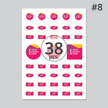 Load image into Gallery viewer, Mixed sticker sheet #8