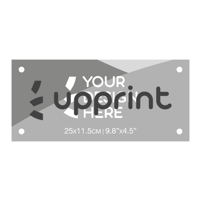 Acrylic office sign 25x11,5cm