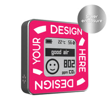 Load image into Gallery viewer, AirValent Air Quality Meter - Silver enclosure
