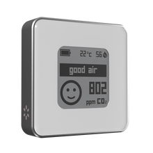 Load image into Gallery viewer, AirValent Air Quality Meter - Silver enclosure
