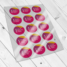 Load image into Gallery viewer, Glossy clear vinyl kiss cut sticker sheet
