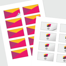 Load image into Gallery viewer, Rectangle kiss cut sticker sheet
